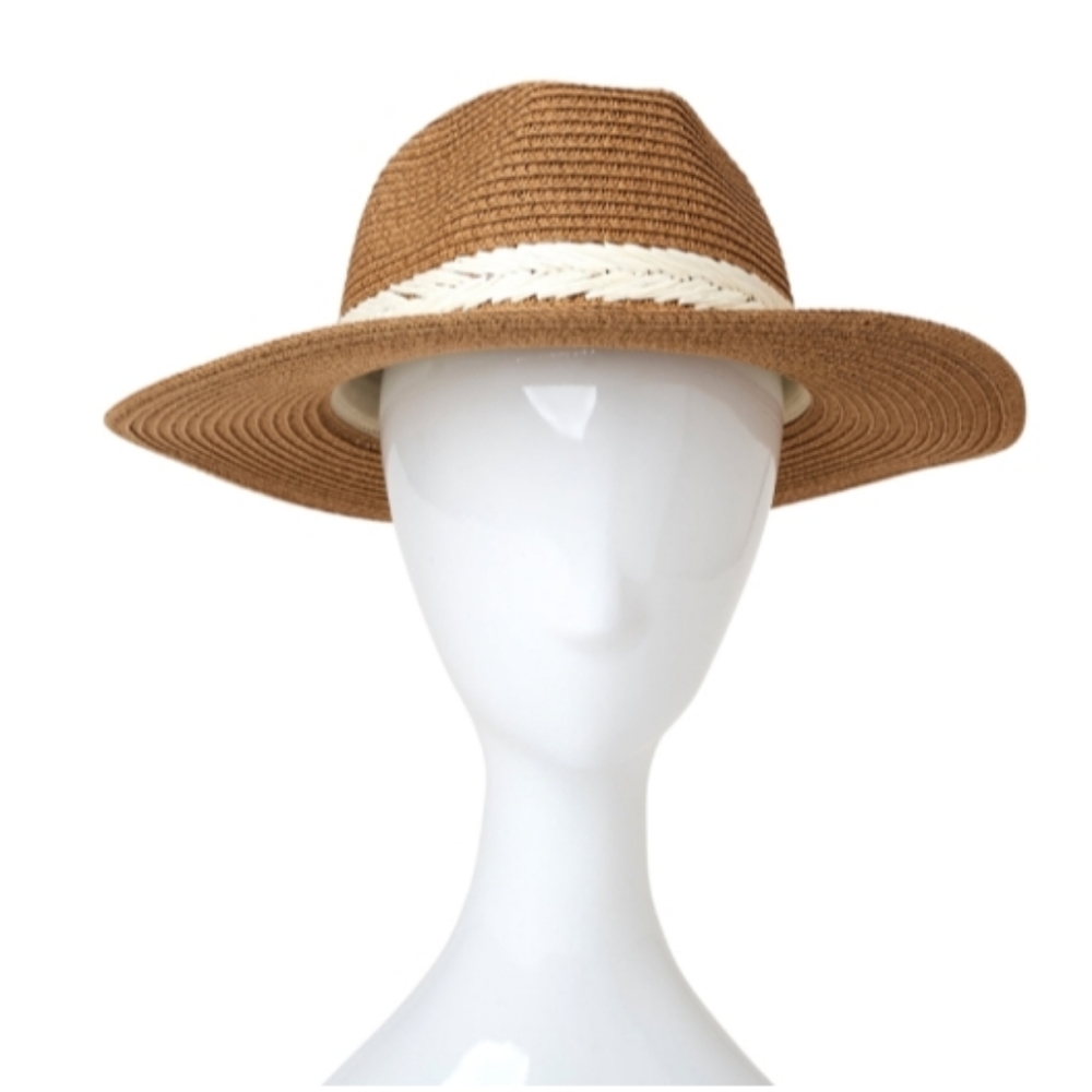 Embroidered Fedora Hat - Picture 2 of 5